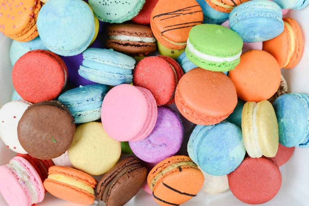 Colourful cookies