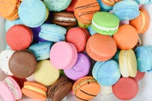 Bunte Cookies